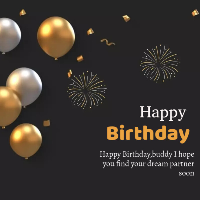 Happy birthday poster online Greeting cards Template | PosterMyWall