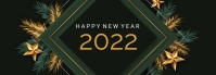 Happy new year Tumblr Banner template