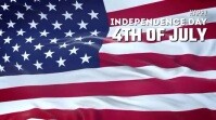 independence of usa Digital Display (16:9) template