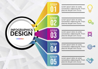 Infographics Design A4 template