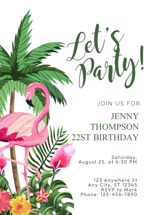 Let's Party Poster Template | PosterMyWall