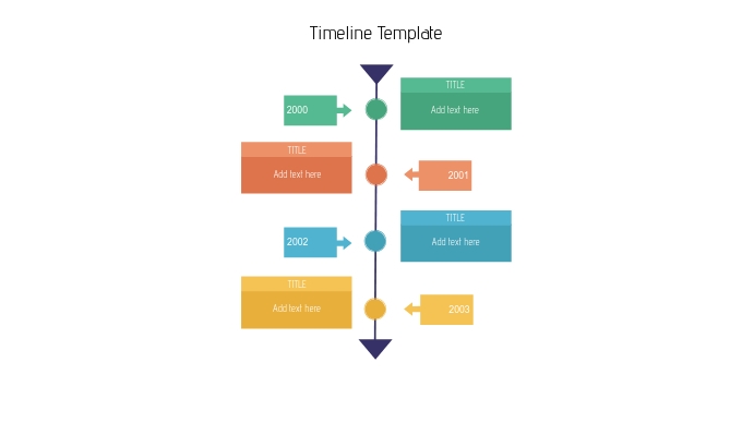 Light Vertical Timeline Template | PosterMyWall