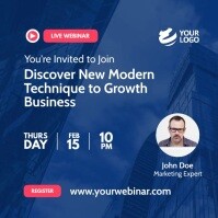 Live Webinar Invitation Instagram