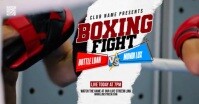 Maximalist Boxing Facebook Event Cover Facebook Event Cover template