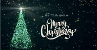 Merry Christmas Wish Facebook Shared Image template