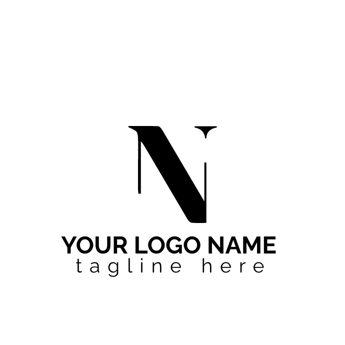 N logo type Template | PosterMyWall