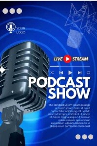 RADIO SHOW PODCAST Tumblr Graphic template