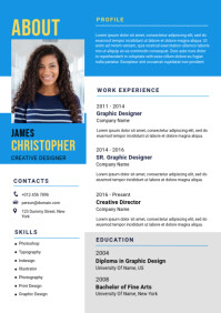 Resume Template A4