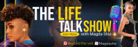 Talk show youtbube cover, Tumblr Banner template