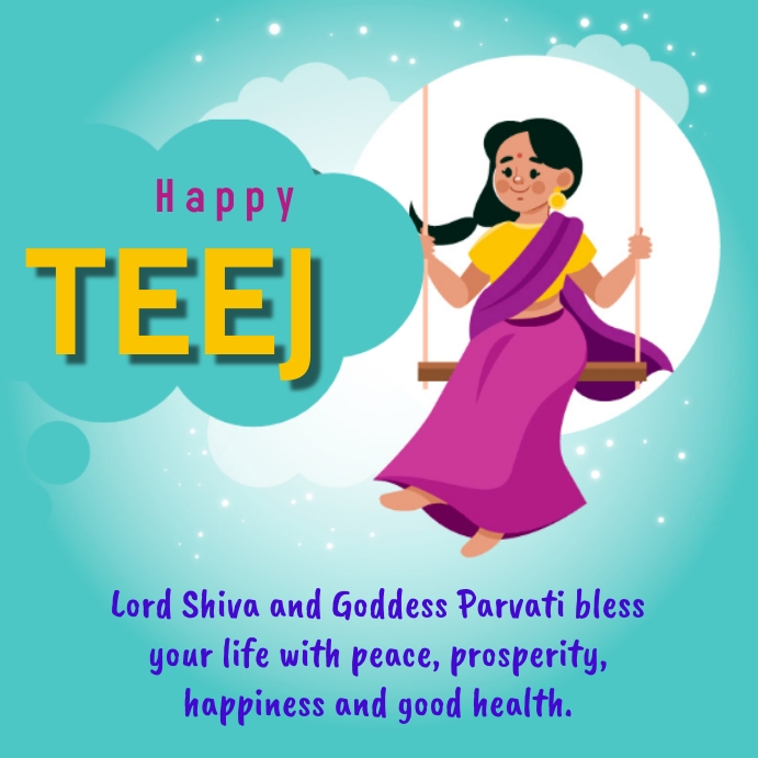 TEEJ FESTIVAL Template | PosterMyWall