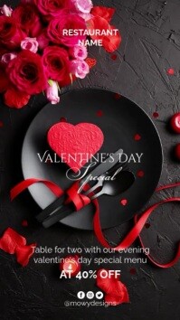 Valentine's Day Special Offer Instagram Story template