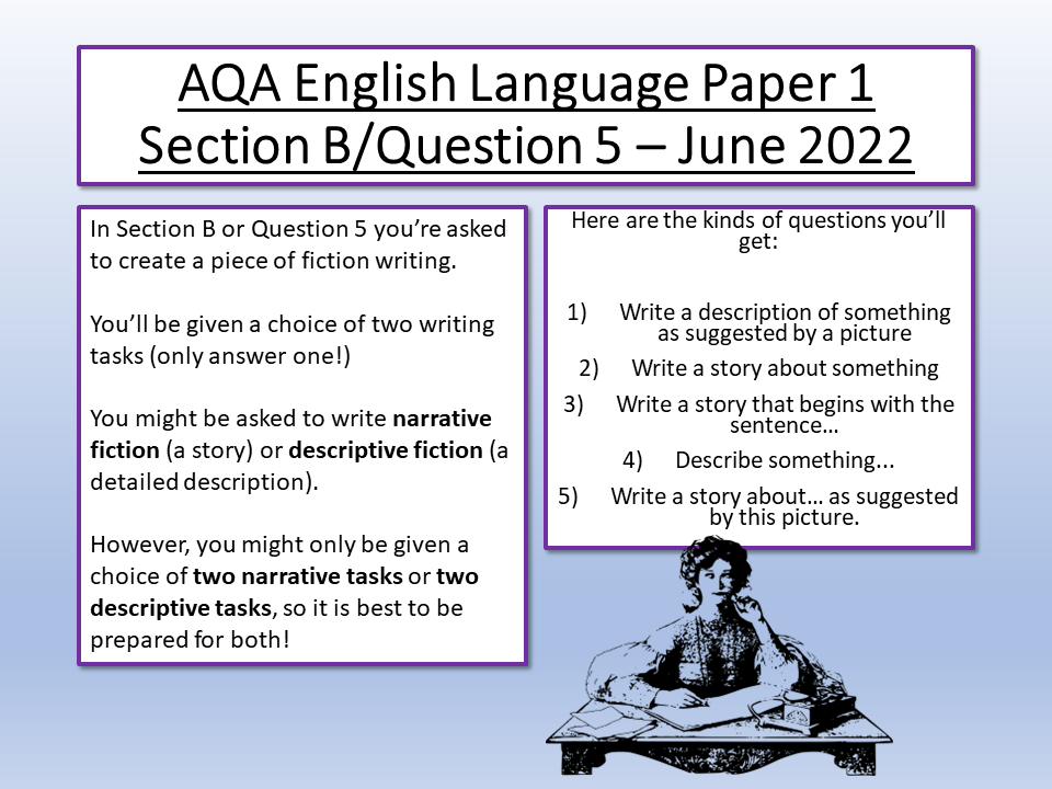 AQA English Language Paper 1 June 2022