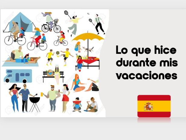 11.GCSE SPANISH: Las vacaciones- part 2: Lo que hice durante las vacaciones (EPI/MARS EARS)