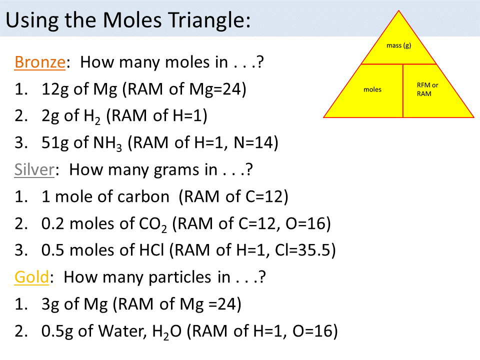 Moles Gcse 9 1 Higher Teaching Resources | Free Download Nude Photo Gallery