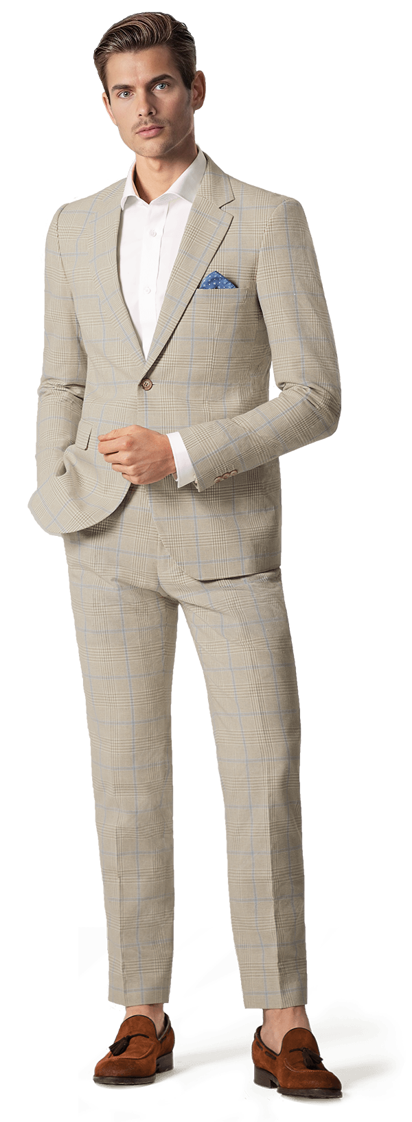 linen suit