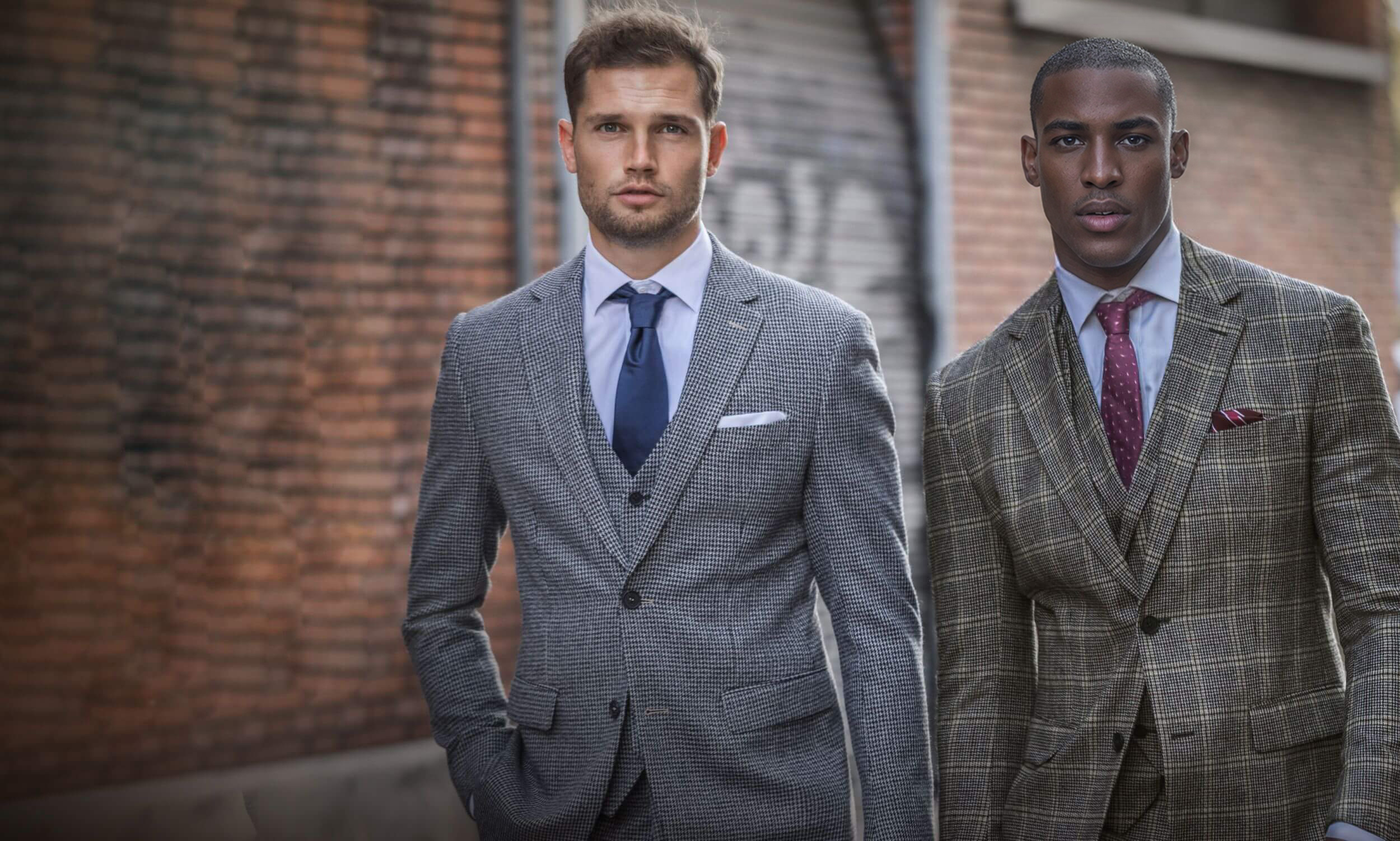 tweed suit men