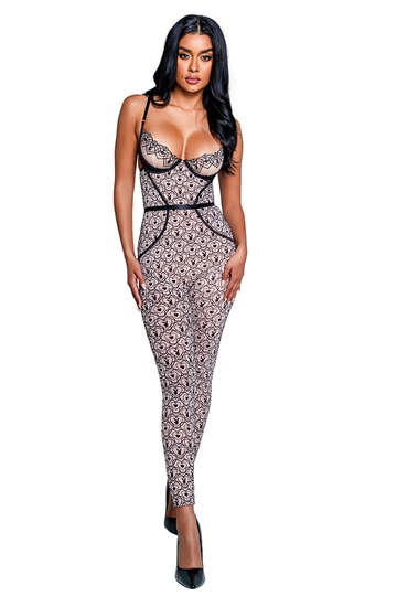 Playboy Bunny Kiss Sleeveless Catsuit