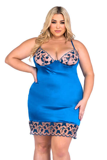 Plus Size Butterfly Beauty Chemise