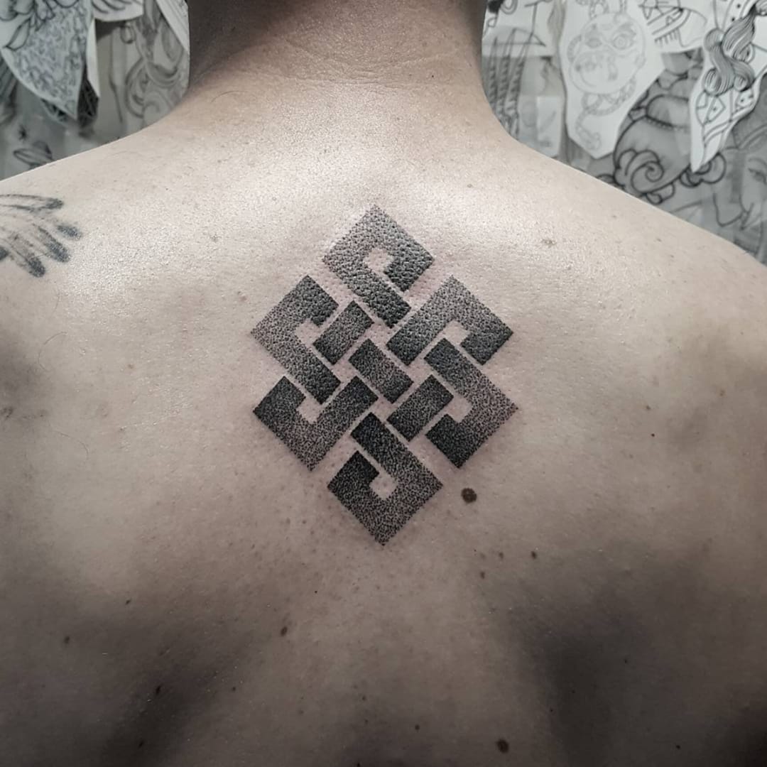 Endless Knot Tattoos and The Eternal Continuum of Mind  Tattoodo