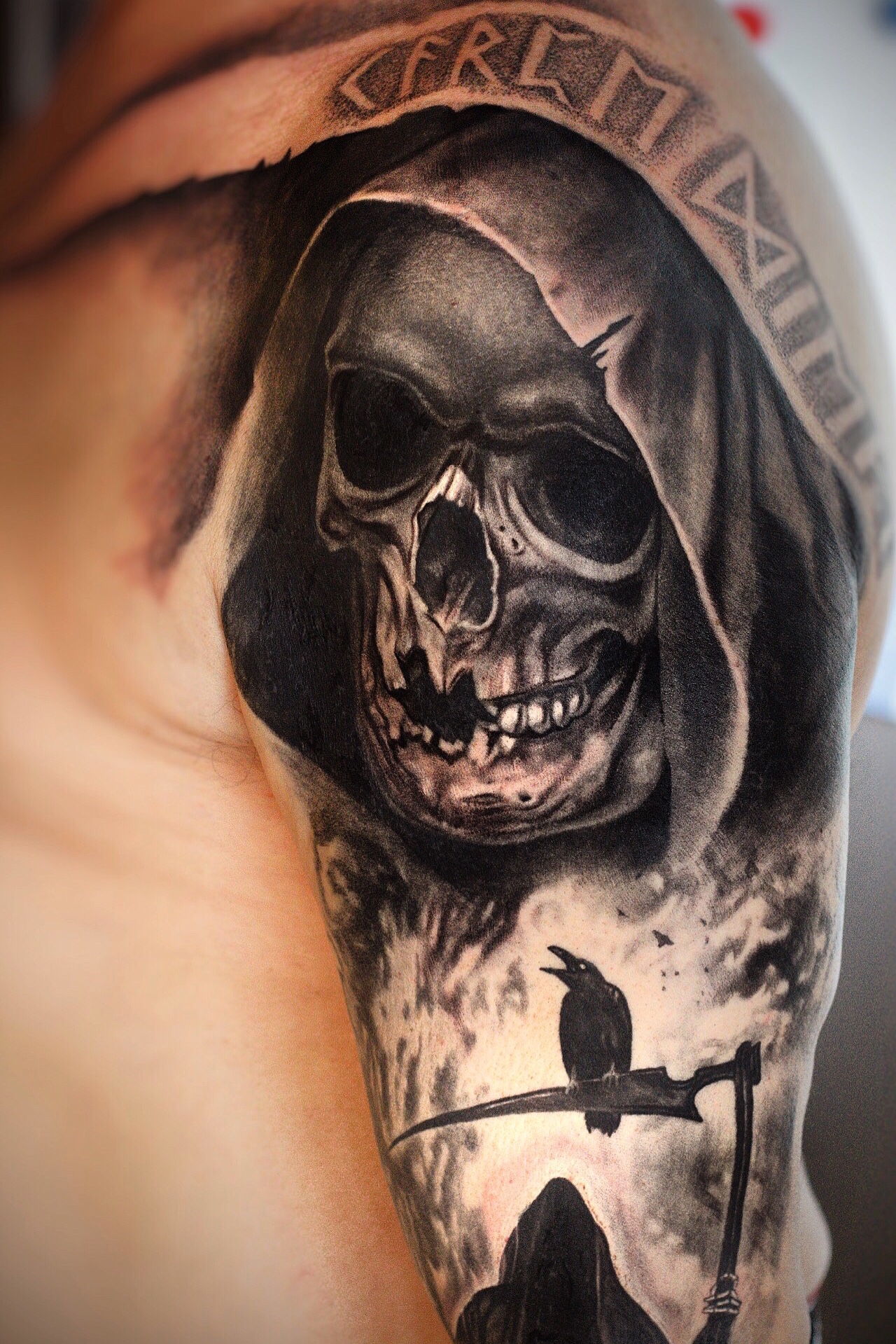 Grim reaper tattoo design 17757 picture by  in album  Grim reaper tattoo  Reaper tattoo Reaper drawing