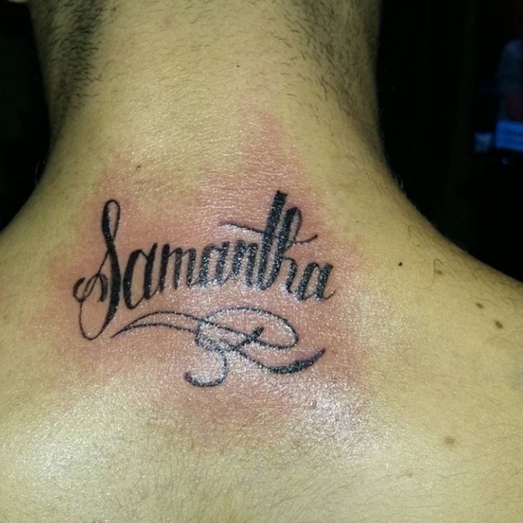 Introducir 67+ imagen tatuajes de nombre samantha - Thptletrongtan.edu.vn