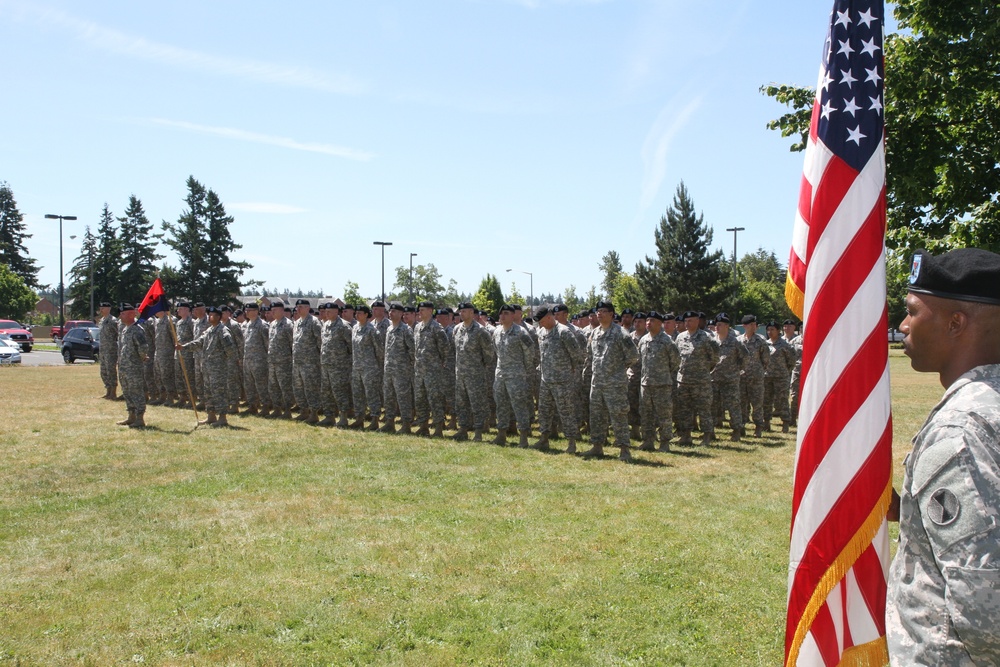 Headquarters Support Company 7th Infantry Division welcomes new commander