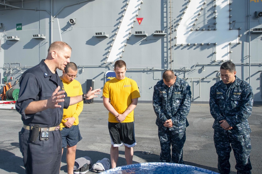 USS John C. Stennis Burial-at-Sea