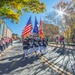 Pershing Rifles lead the way