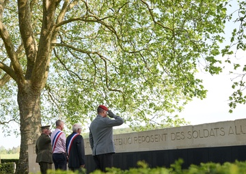 German military cemetery Ceremony