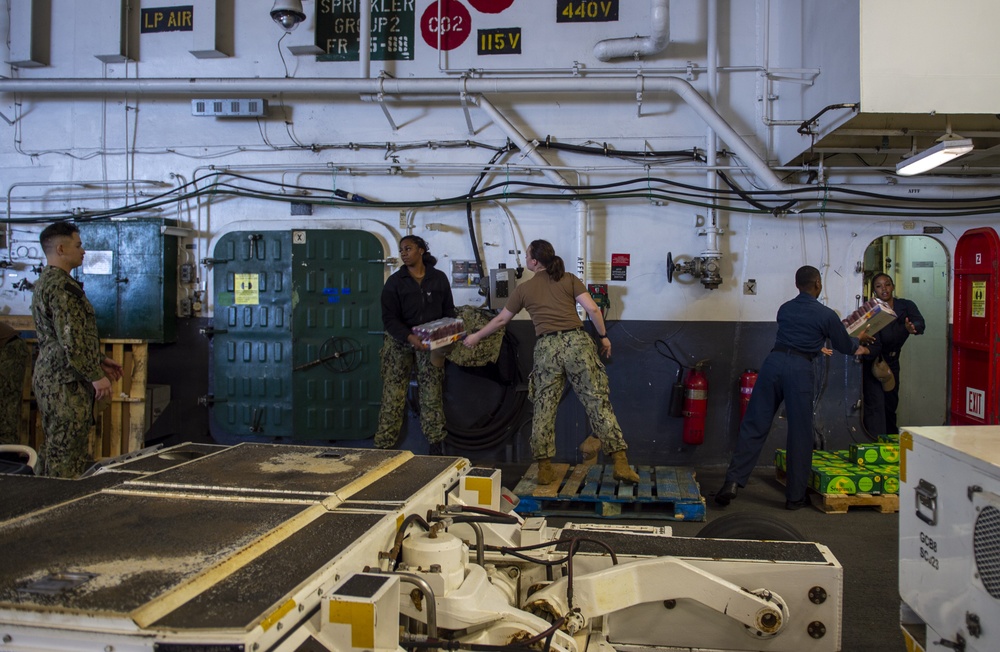 DVIDS - Images - USS Carl Vinson In-Port Operations Onload (CVN 70 ...