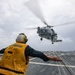 USS Dewey (DDG 105) Conducts Cross-Deck Landings with Japan Maritime Self-Defense Force