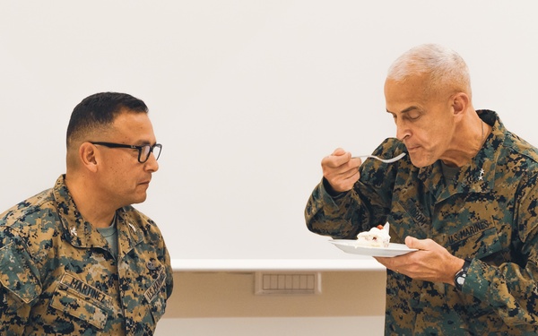 Task Force 61/2 celebrates the 249th Marine Corps Birthday