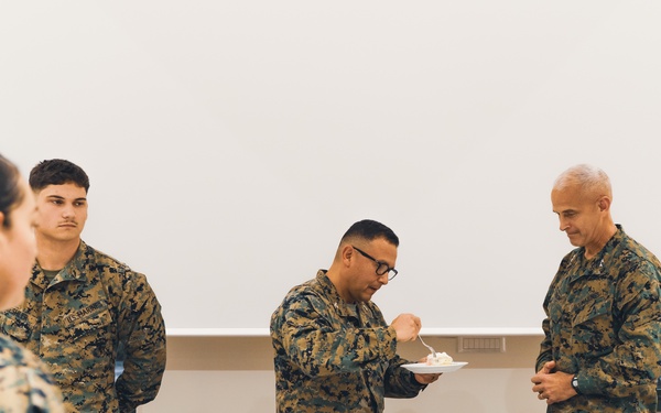 Task Force 61/2 celebrates the 249th Marine Corps Birthday