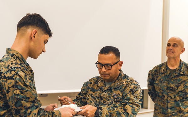 Task Force 61/2 celebrates the 249th Marine Corps Birthday