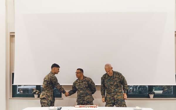 Task Force 61/2 celebrates the 249th Marine Corps Birthday