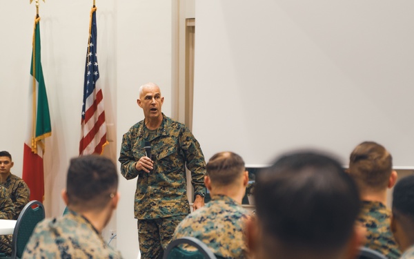 Task Force 61/2 celebrates the 249th Marine Corps Birthday