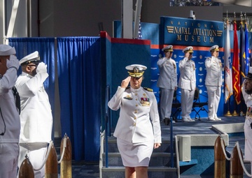 Capt. Chandra Newman Assumes Command of NAS Pensacola