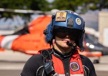 Coast Guard Air Station Barbers Point Conducts Training Flight