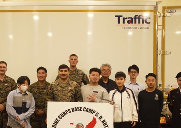 Chiba Institute of Science students visit Camp Foster EOD