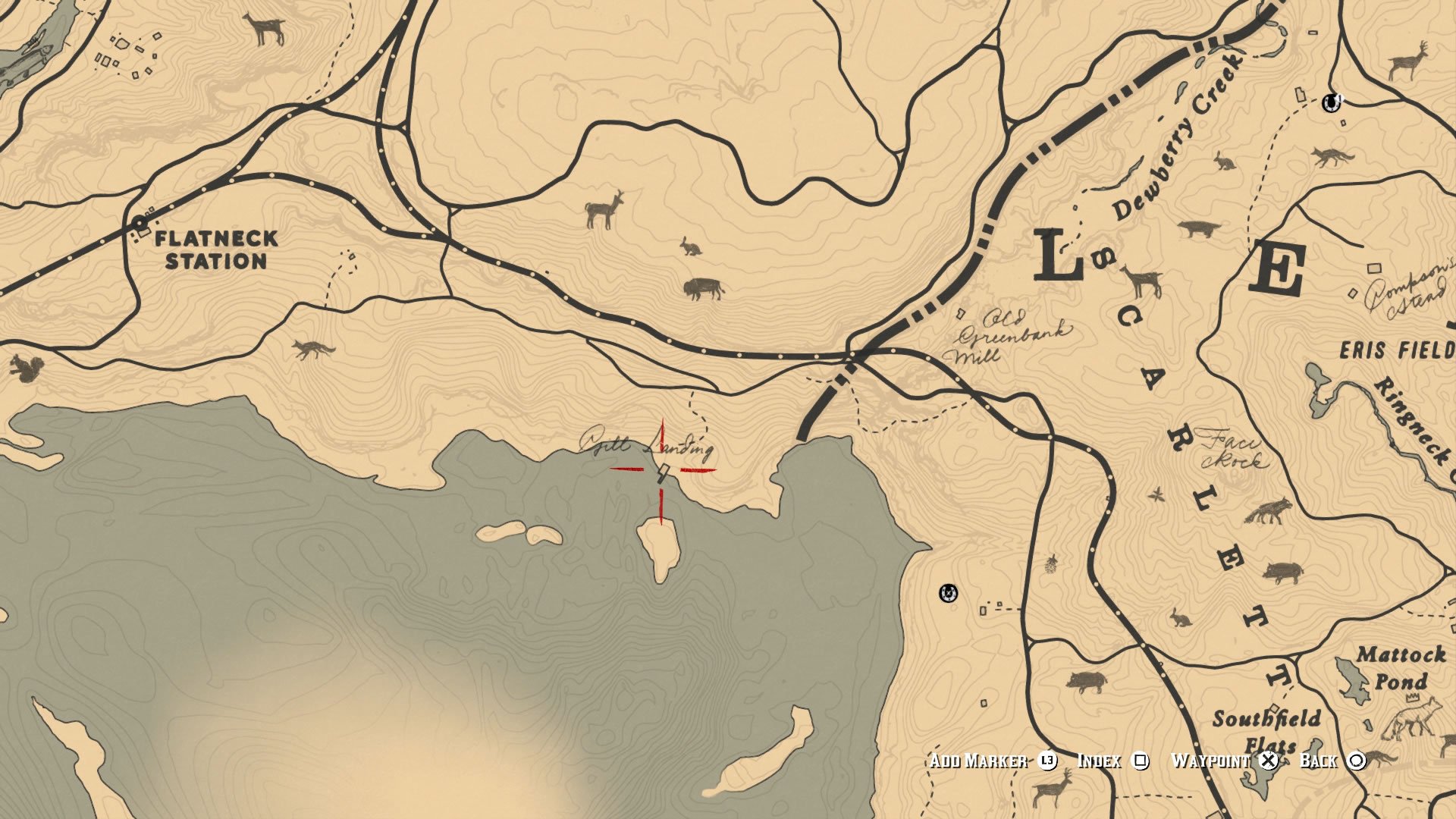 Red Dead Redemption 2 Legendary Fish Location