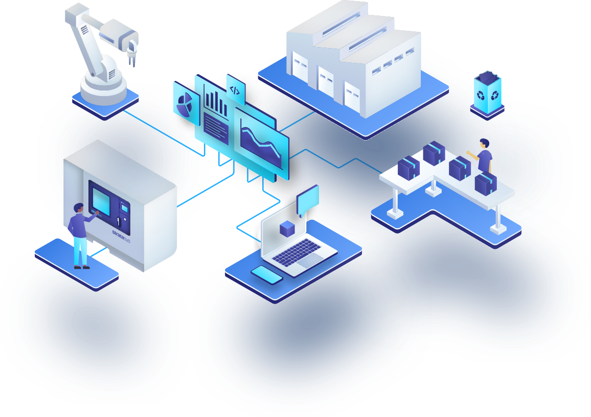 GrabCAD Platform Illustration