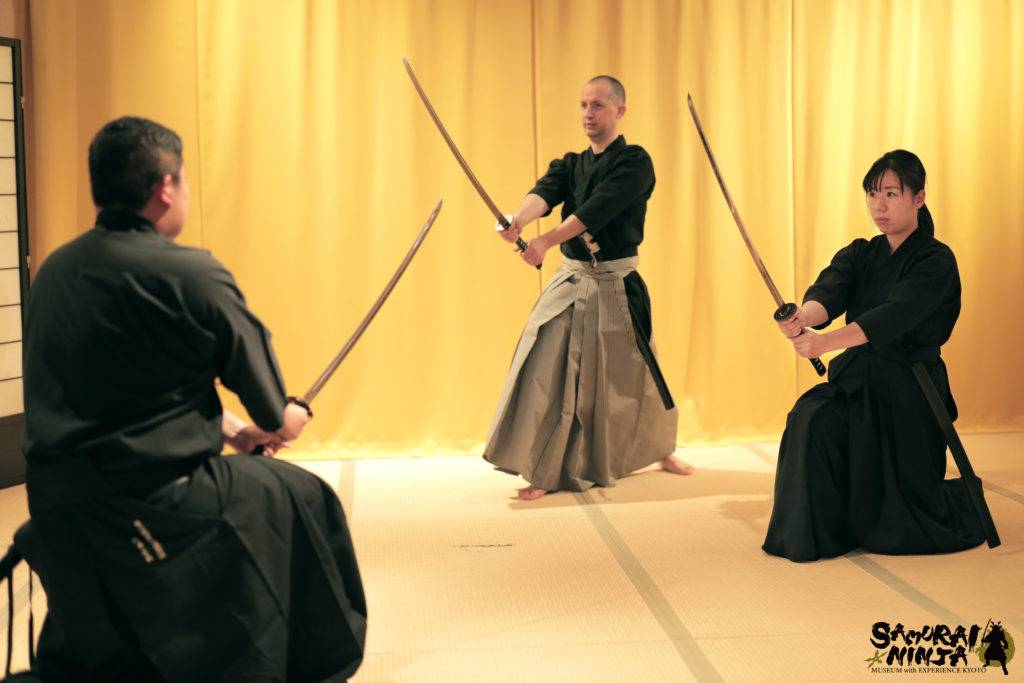 samurai sword training kyoto