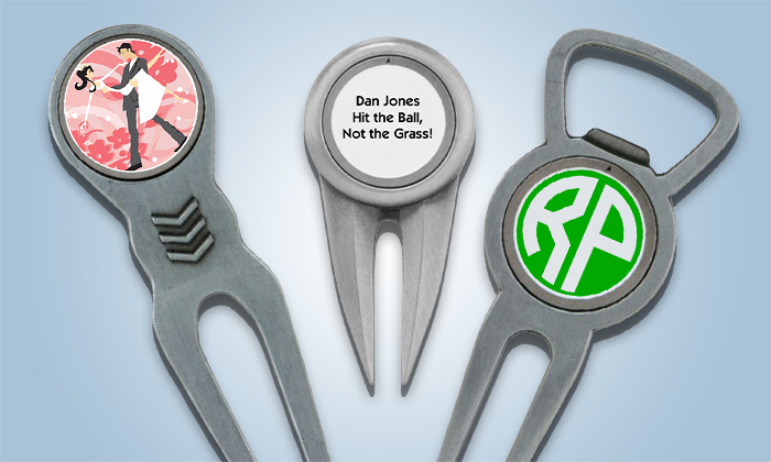 Divot Tools with Personalized Ball Marker