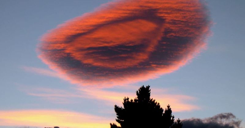 Bizarre 'UFO cloud' has been showing up exactly in the same spot for over 100 years