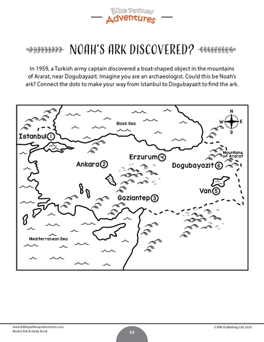 Noah's Ark Coloring Activity Book | Teaching Resources