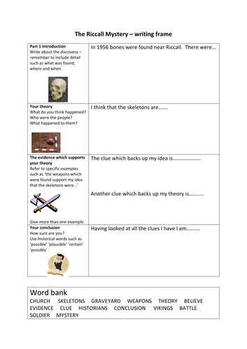 Differentiated Key stage 3 Historical Enquiry | Teaching Resources