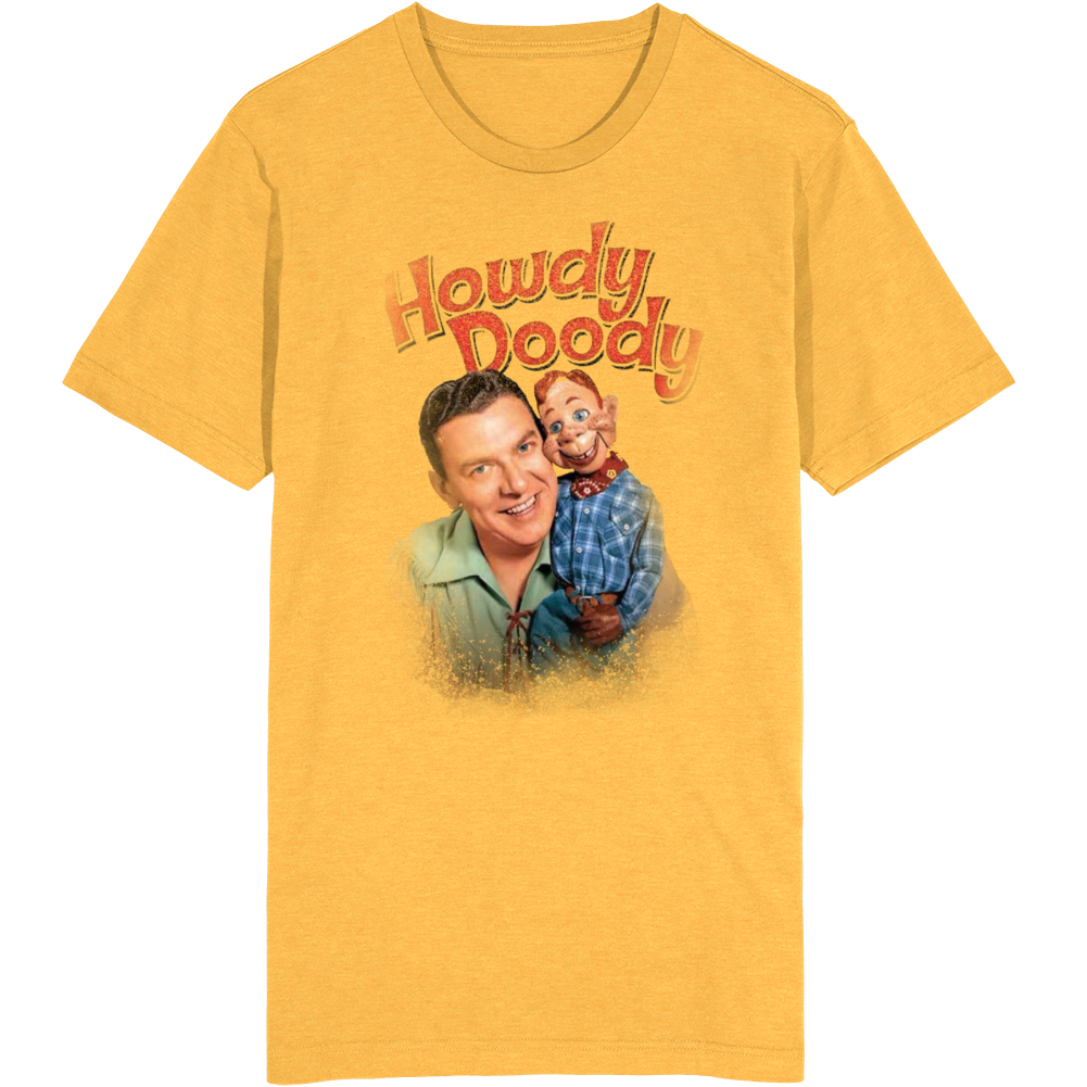 Howdy Doody Retro 50s Tv Show Poster Vintage Unisex T Shirt