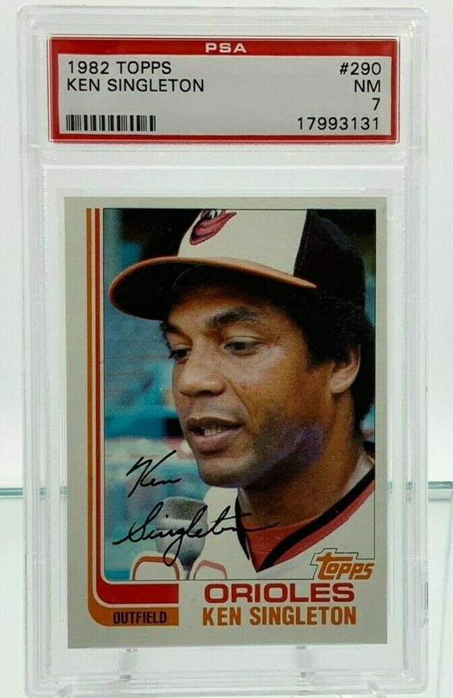 Auction Prices Realized Baseball Cards 1982 Topps Ken Singleton