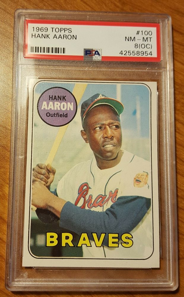 Auction Prices Realized Baseball Cards 1969 Topps Hank Aaron