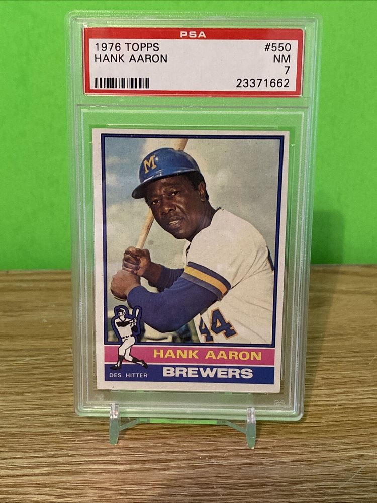 Auction Prices Realized Baseball Cards 1976 Topps Hank Aaron